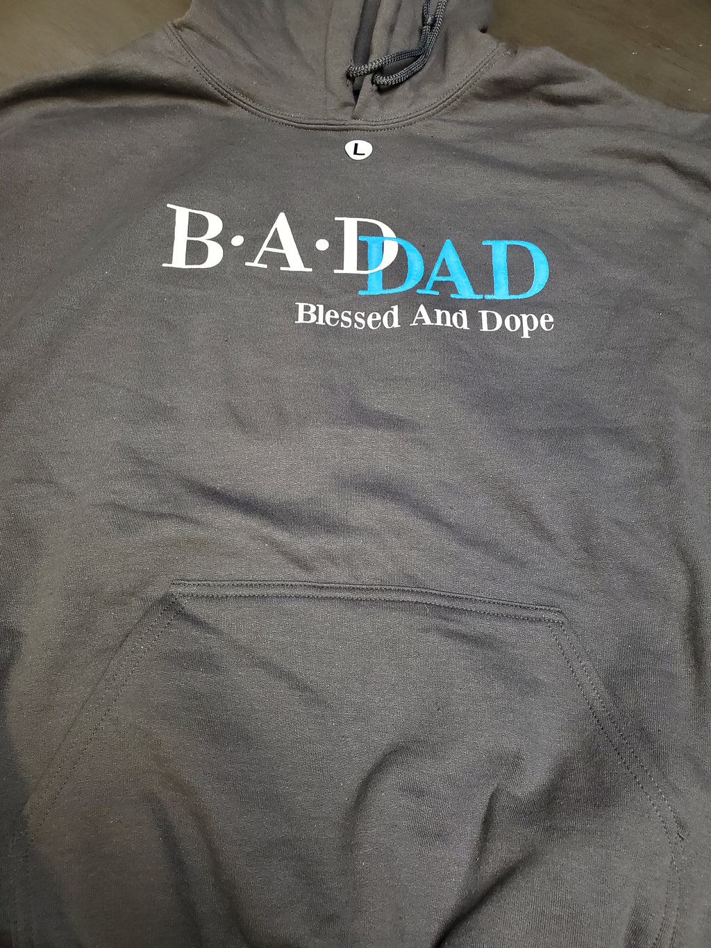 B.A.D. Dad hoodie - Gray